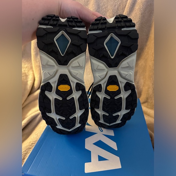 Hoka Kaha 2 GTX- blue coral/blue graphite, women’s 7.5 - Picture 6 of 8